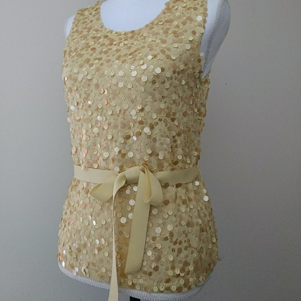 Talbots Collection Sequinned Top - image 2